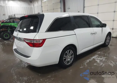 2013 Honda Odyssey Ex-L z USA, uszkodzony, nr VIN 5FNRL5H67DB078089